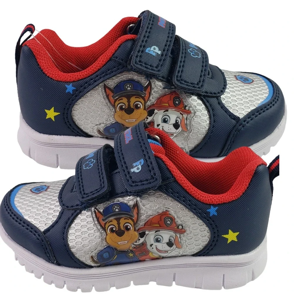 New Paw Patrol Toddler Boys' Slip-On Sneakers, Size 7, Blue, Multicolor (15 Cms)